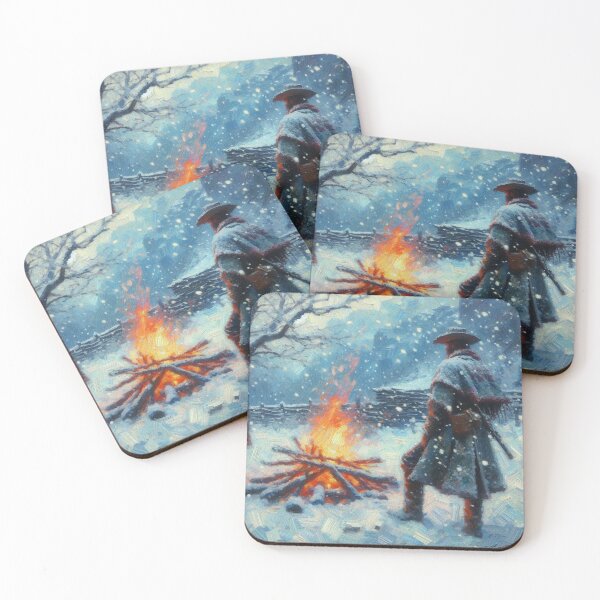 Item preview, Cowboy Bonfire designed and sold by TinCatOutPost.