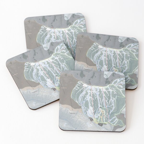 Item preview, Brundage Mountain Resort Trail Map designed and sold by Mapsynergy.