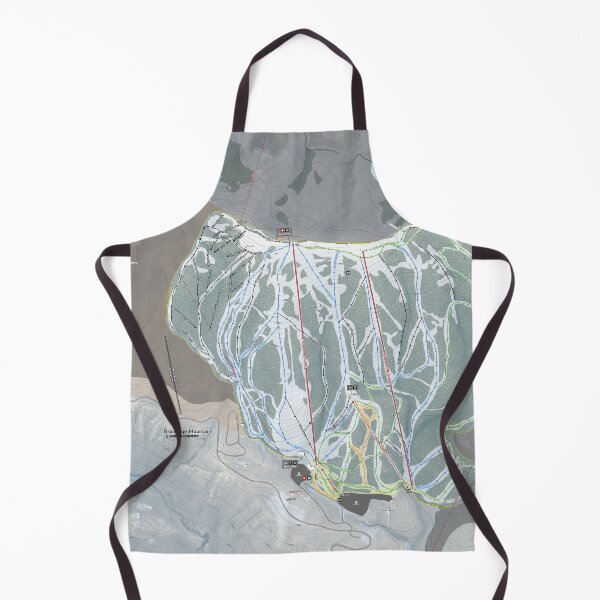Item preview, Brundage Mountain Resort Trail Map designed and sold by Mapsynergy.