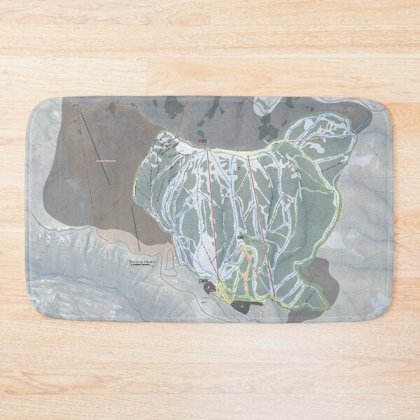 Item preview, Brundage Mountain Resort Trail Map designed and sold by Mapsynergy.