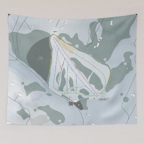 Item preview, Little Ski Hill Resort Trail Map designed and sold by Mapsynergy.