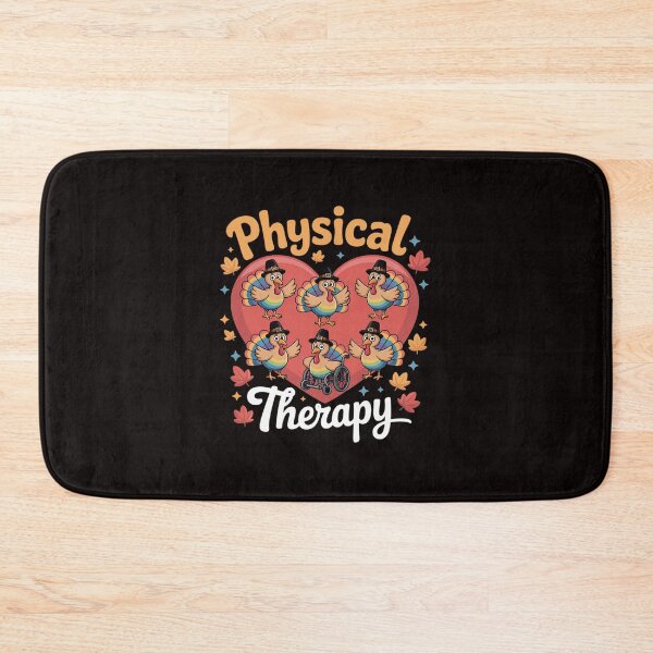 Item preview, Turkey Physical Therapy PT PTA Therapist Fall Thanksgiving designed and sold by RONALPARAD.