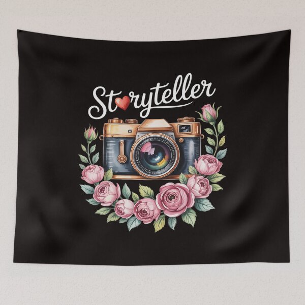 Item preview, Storyteller Camera Photography Photographer Cameraman Ideas designed and sold by RONALPARAD.