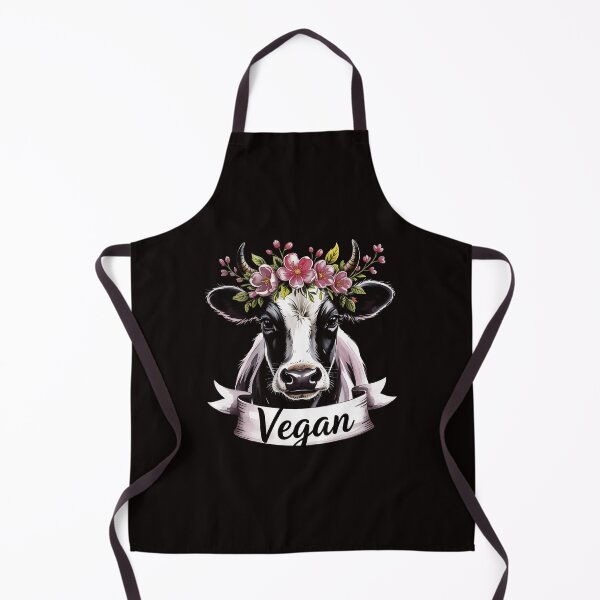 Item preview, Vegan Cow With Flower Headband Gift designed and sold by RONALPARAD.