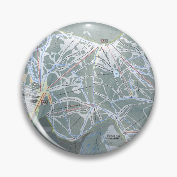 Item preview, Schweitzer Mountain Resort Trail Map designed and sold by Mapsynergy.