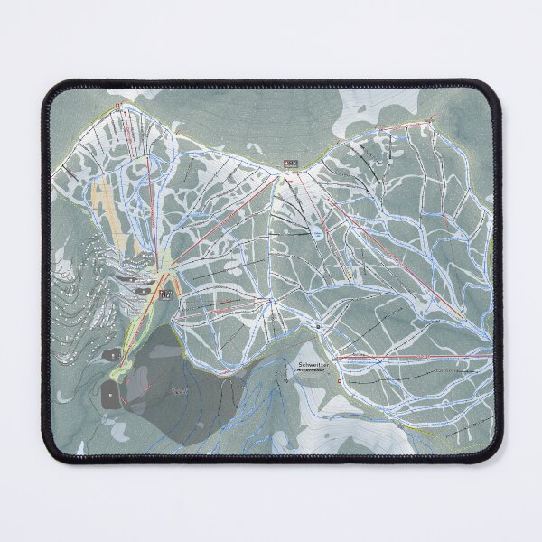 Item preview, Schweitzer Mountain Resort Trail Map designed and sold by Mapsynergy.