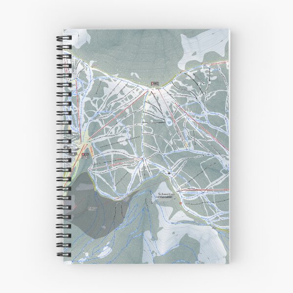 Item preview, Schweitzer Mountain Resort Trail Map designed and sold by Mapsynergy.
