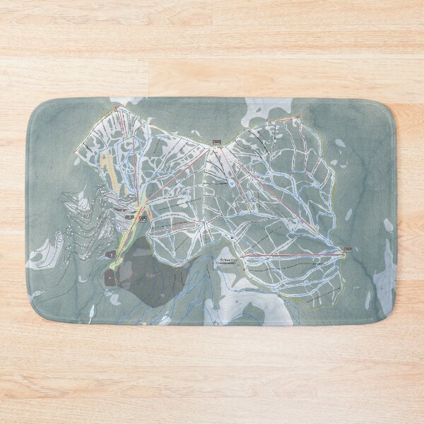 Item preview, Schweitzer Mountain Resort Trail Map designed and sold by Mapsynergy.