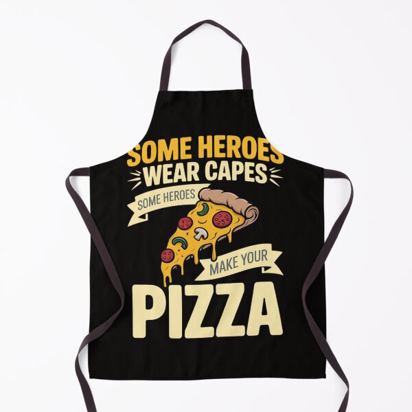 Item preview, Some Heroes Wear Capes - Food Lover Pizza Baker designed and sold by rutimenta.