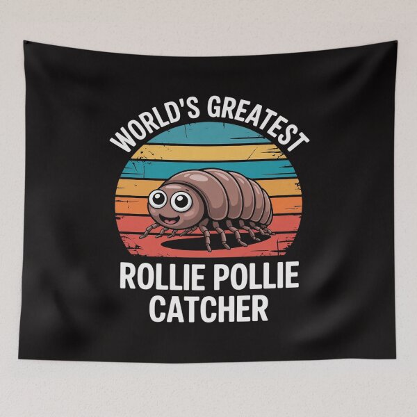 Item preview, World's Greatest Rollie Pollie Catcher Cute Isopod Kawaii designed and sold by rutimenta.