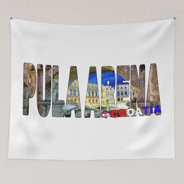 Item preview, PULA ARENA Croatia - Roman Amphitheater Arena Ruins late afternoon light designed and sold by Adam Gormley.