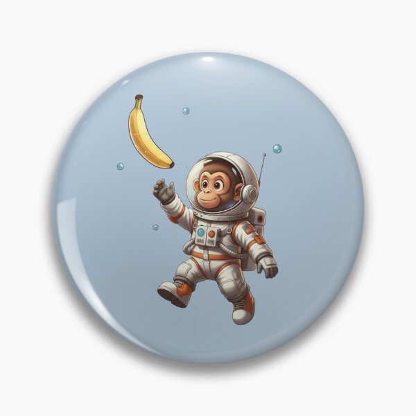 Item preview, Space monkey designed and sold by Roxburylane.