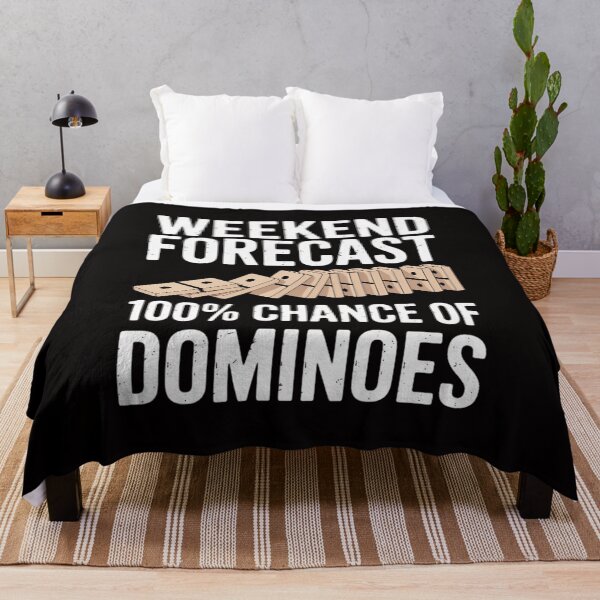 Item preview, Weekend Forecast 100% Chance Of Dominoes - Domino Player designed and sold by rutimenta.