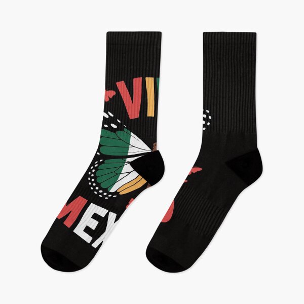 Item preview, Viva Mexico Mexican Independence Day Butterfly flag Mexico designed and sold by rutimenta.