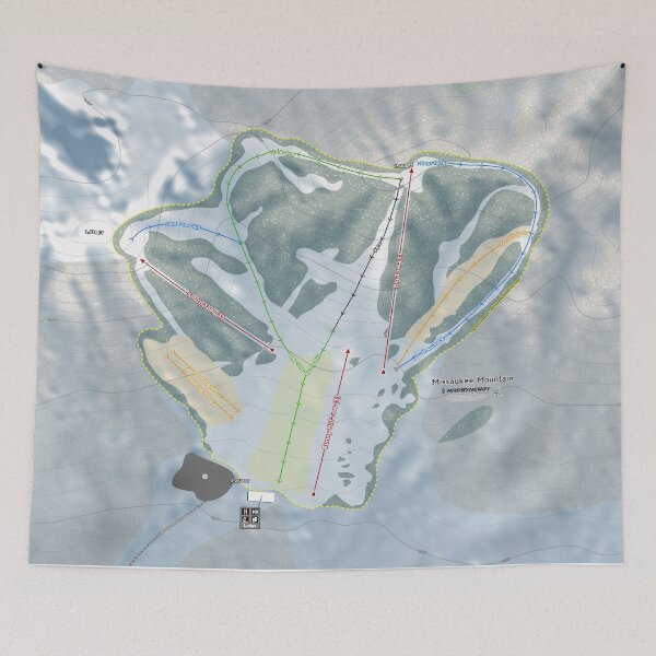 Item preview, Missaukee Mountain Resort Trail Map designed and sold by Mapsynergy.