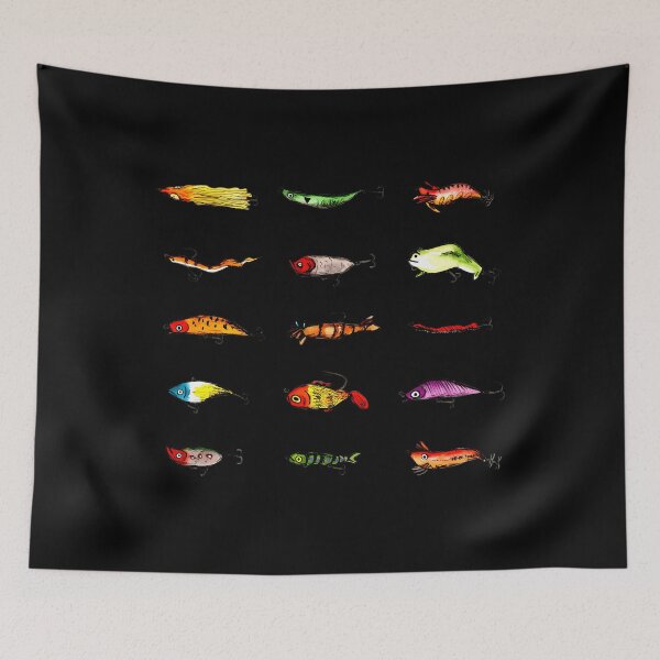 Item preview, Fishing Lures Pattern designed and sold by eodlovukhy85.