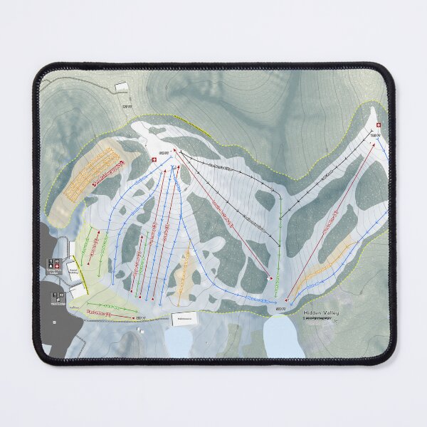 Item preview, Hidden Valley Resort Trail Map designed and sold by Mapsynergy.