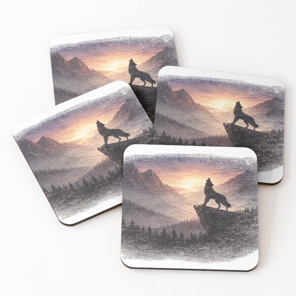 Item preview, Wonder and Want Wolf designed and sold by It's Heritage Hoss.