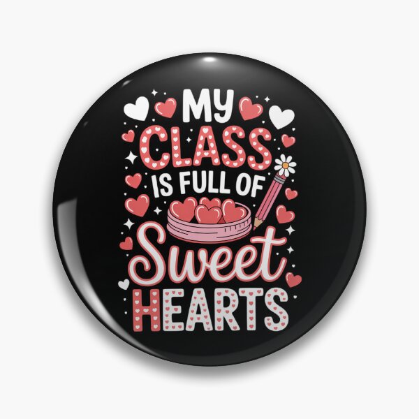 Item preview, Teacher Valentines Day Shirt My Class Is Full of Sweethearts designed and sold by EllenJast.