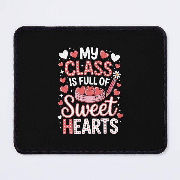 Item preview, Teacher Valentines Day Shirt My Class Is Full of Sweethearts designed and sold by EllenJast.