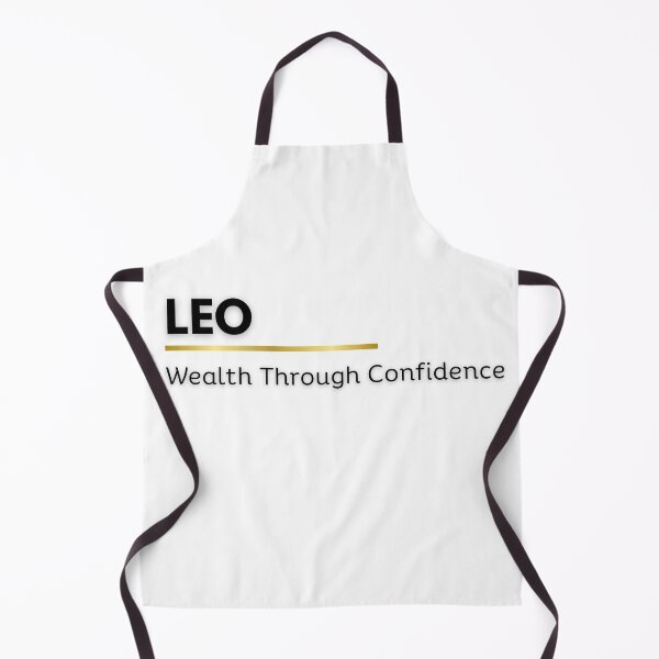 Item preview, Leo Zodiac Wealth Through Confidence Minimal Design designed and sold by ZenWealthDesign.