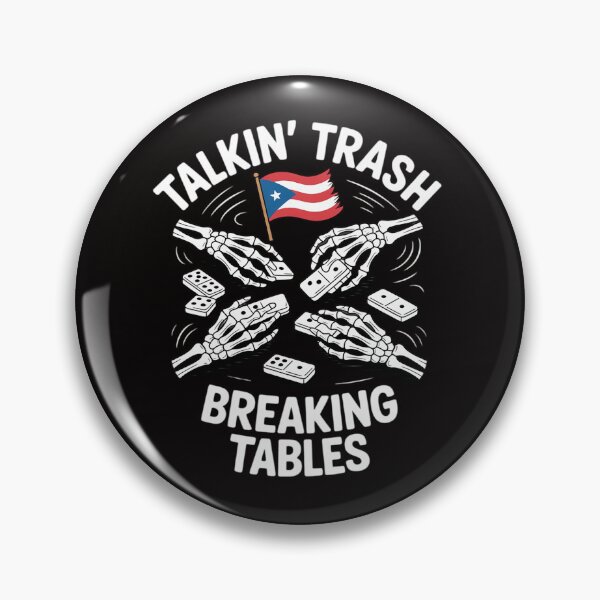 Item preview, Talking Trash Breaking Tables - Dominoes Lover Domino Player designed and sold by rutimenta.