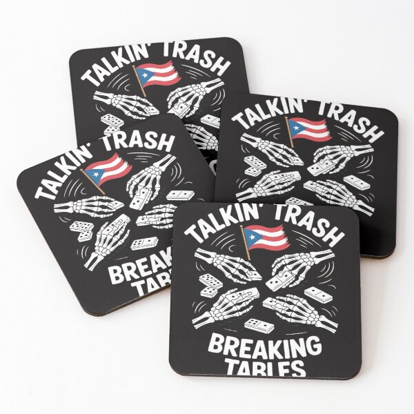 Item preview, Talking Trash Breaking Tables - Dominoes Lover Domino Player designed and sold by rutimenta.