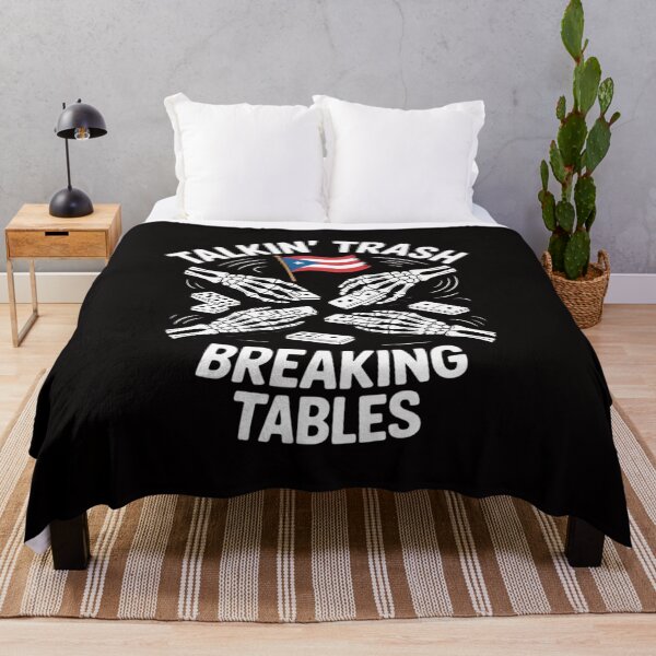 Item preview, Talking Trash Breaking Tables - Dominoes Lover Domino Player designed and sold by rutimenta.