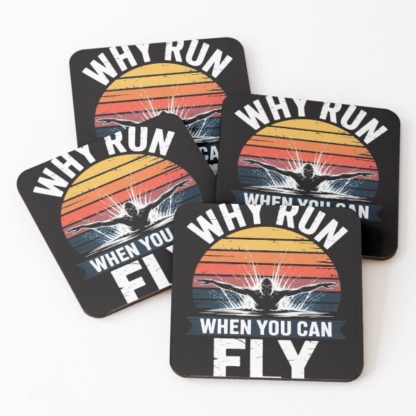 Item preview, Swimming Butterfly Swim - Why Run When You Can Fly designed and sold by rutimenta.