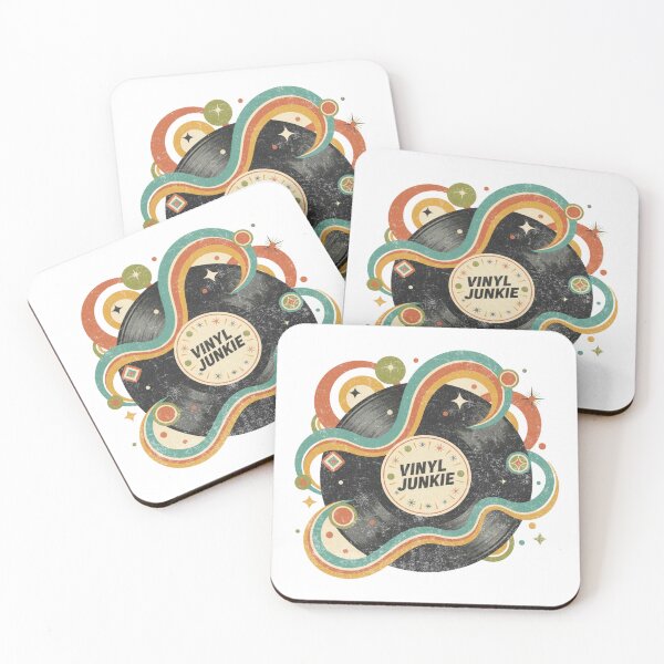 Item preview, Vintage Vinyl Junkie designed and sold by Nacho Average Designs.