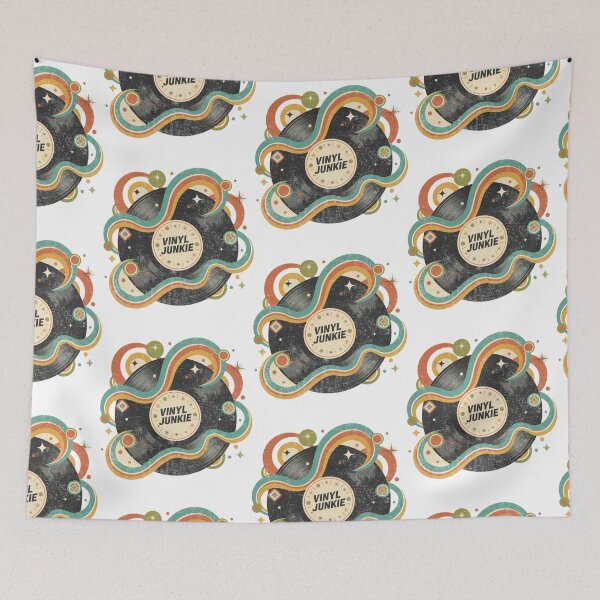 Item preview, Vintage Vinyl Junkie designed and sold by Nacho Average Designs.