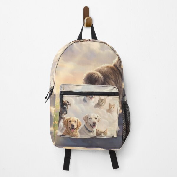 Item preview, Cymric Cat on Stairway to Heaven Looking Back designed and sold by PetMemorialArt.