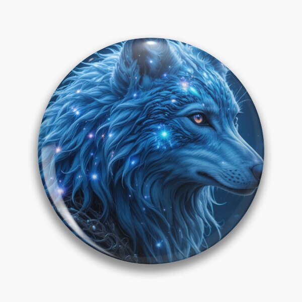 Item preview, Celestial Wolf Portrait designed and sold by InezPhotography.