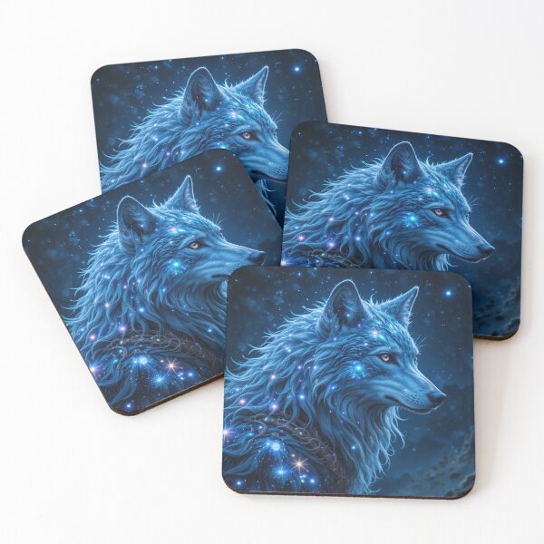 Item preview, Celestial Wolf Portrait designed and sold by InezPhotography.