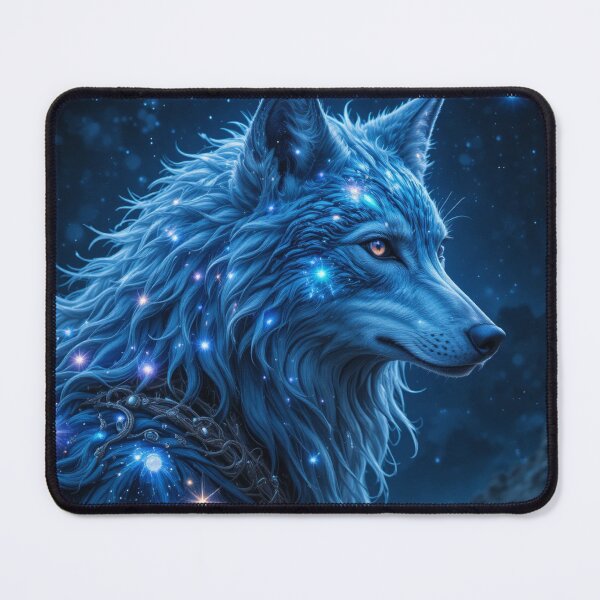 Item preview, Celestial Wolf Portrait designed and sold by InezPhotography.