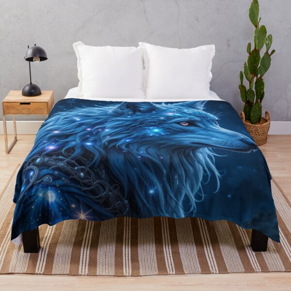 Item preview, Celestial Wolf Portrait designed and sold by InezPhotography.