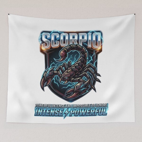 Item preview, Scorpio Zodiac Emblem – Intense Power designed and sold by BlackCanvas9186.