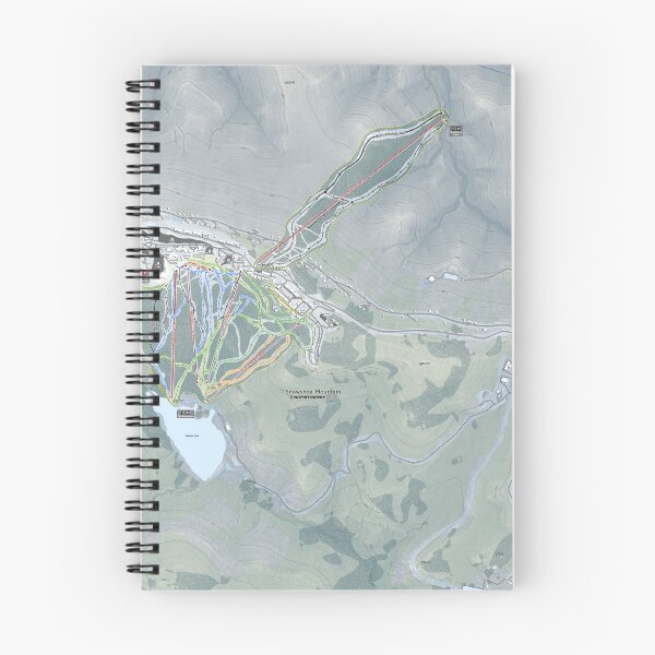 Item preview, Snowshoe Mountain Resort Trail Map designed and sold by Mapsynergy.