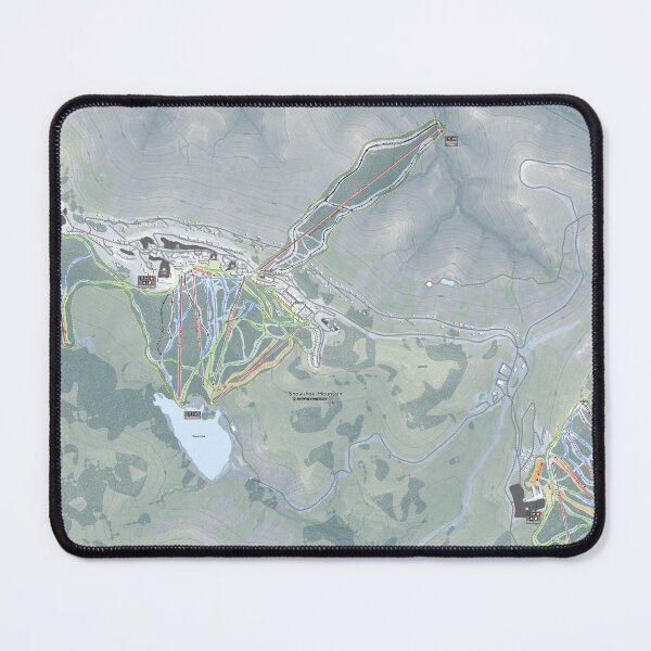 Item preview, Snowshoe Mountain Resort Trail Map designed and sold by Mapsynergy.