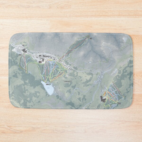 Artikelvorschau, Snowshoe Mountain Resort Trail Map entworfen und verkauft von Mapsynergy.