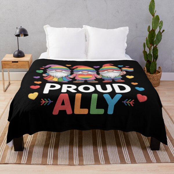 Item preview, Proud Ally Gnomes LGBT Pride Rainbow designed and sold by CruelShadesSt.