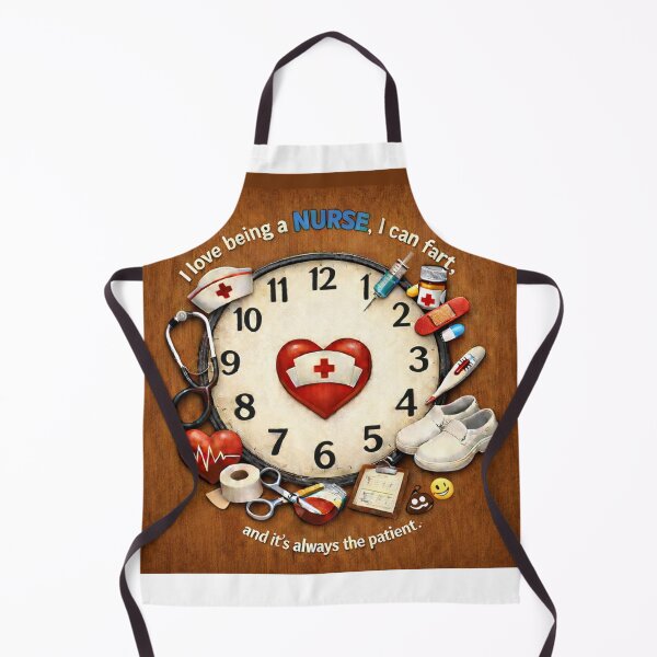 Item preview, Nurses don't fart! designed and sold by Fuskiss.