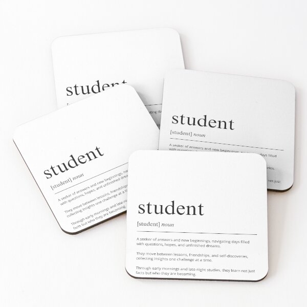 Item preview, Student Definition Print | Minimalist Dorm Wall Art | Inspirational Room Decor | Typography Poster | Graduation Gift designed and sold by shopcanva.