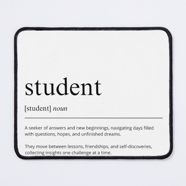 Item preview, Student Definition Print | Minimalist Dorm Wall Art | Inspirational Room Decor | Typography Poster | Graduation Gift designed and sold by shopcanva.