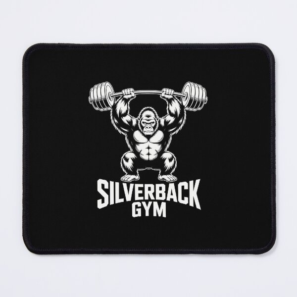Item preview, Silverback Gym Gorilla Weightlifting Workout Fitness designed and sold by EllenJast.