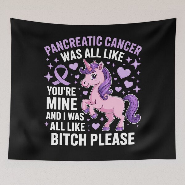 Item preview, Bitch Please Pancreatic Cancer Survivor designed and sold by EllenJast.