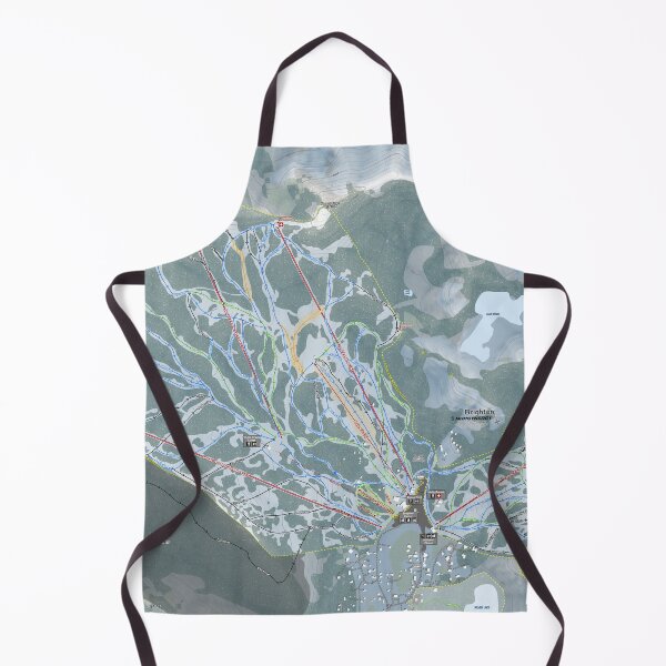 Item preview, Brighton Resort Trail Map designed and sold by Mapsynergy.