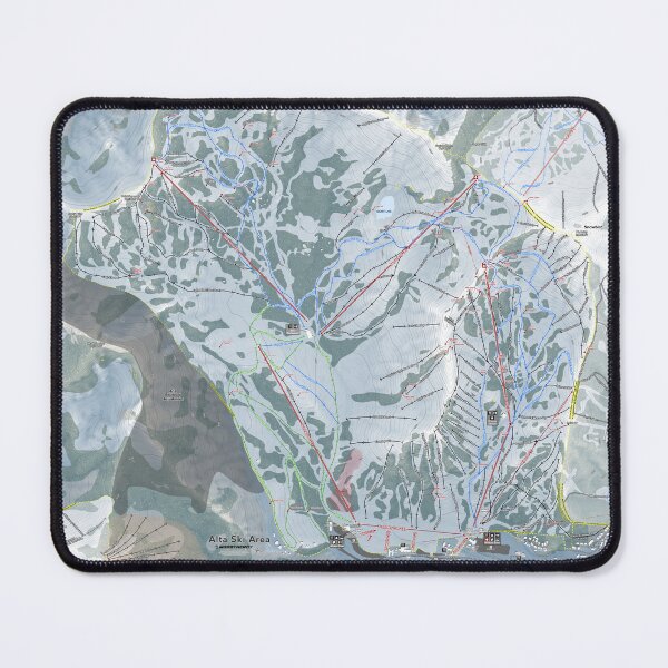 Item preview, Alta Ski Resort Trail Map designed and sold by Mapsynergy.