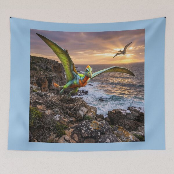 Item preview, Colorful Dinosaur: Pterodactyl designed and sold by Tridentulus.