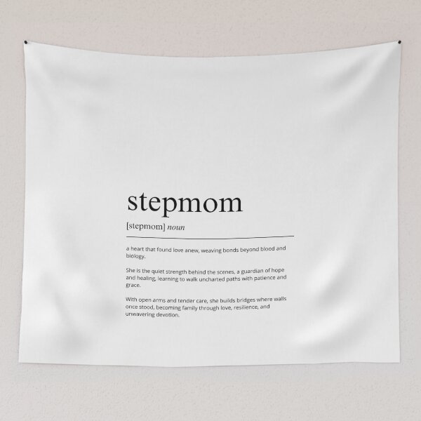 Item preview, Stepmom Gift Print | Bonus Mom Definition Wall Art | Heartfelt Blended Family Decor | Mother's Day Typography Poster designed and sold by shopcanva.